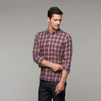 Redwood Slim Fit Button-Up // Red Plaid (XL)