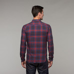 Heritage Slim Fit Button-Up // Red Plaid (S)