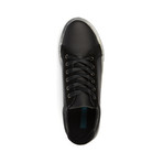 JOE'S Jeans // Flips Low-Top Leather Sneaker // Black (US: 8.5)