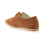 JOE'S Jeans // Relax Perforated Lace-Up Suede // Camel (US: 9.5)