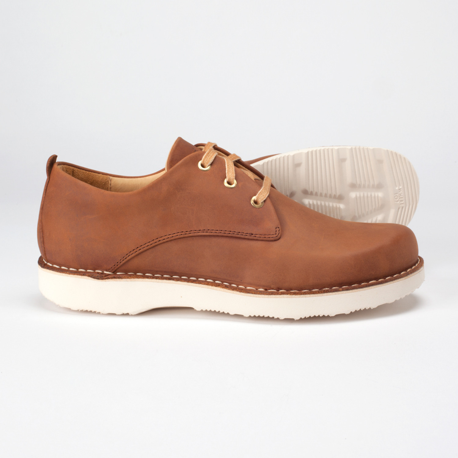 Hubbard Free Plain Toe Oxford // Tan Waxhide (US: 7) - Samuel Hubbard ...