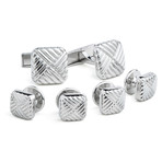 Silver Formal Cufflinks