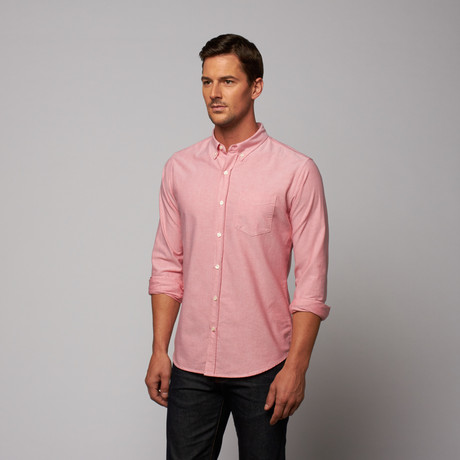 ASPECD // The Perfect Oxford // Red (XS)