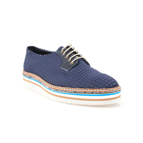 Louis Lace Up // Navy  + White (Euro: 40)
