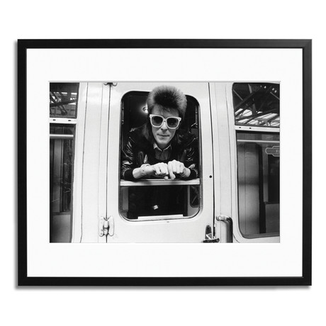 Bowie On The Rails (12" x 16")