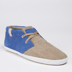 Bobbie Burns // Gobi Suede + Canvas Two Tone Sneaker // Sand + Surf the Web (US: 7)