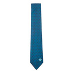 Italian Silk Tie // Blue Star