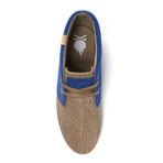 Bobbie Burns // Gobi Suede + Canvas Two Tone Sneaker // Sand + Surf the Web (US: 7)