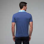 Dashing Afternoon Polo // Blue (L)