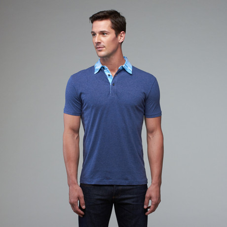 Dashing Afternoon Polo // Blue (S)