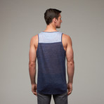 Gibson Dropped Tail Tank // Midnight Navy (XL)