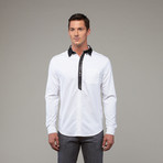 Lambskin Woven Shirt // White (M)