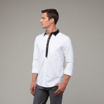 Lambskin Woven Shirt // White (M)