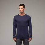 Organic Linen Tee // Dress Blue (M)