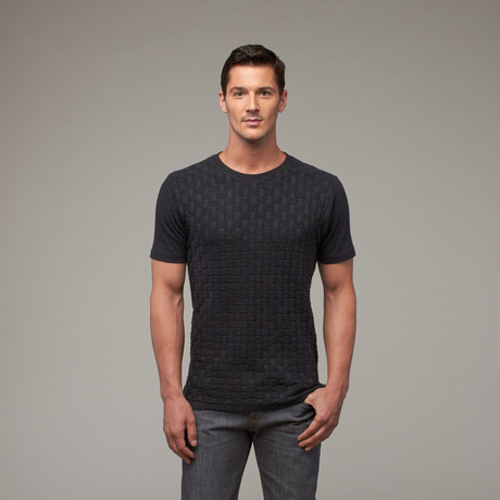 Knit Front Shirt // Stretch Limo (XS)