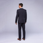 Hugo Boss // Huge/Genius Wool 2-Piece Suit // Navy Check (US: 38R / 30"-32" Waist)