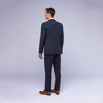 Hugo Boss // Grand/Central 2-Piece Suit // Navy Microcheck (US: 48R / 40"-42" Waist)