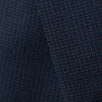 Hugo Boss // Grand/Central 2-Piece Suit // Navy Microcheck (US: 36R / 29"-30" Waist)