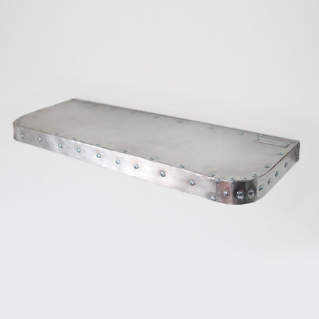 Deco Shelf // Brushed Aluminum