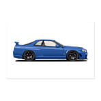 R34-Z-Tune Profile Series (Blue)