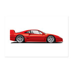 F40 Profile Series (Red)