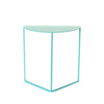 Medialuna End Table (White)