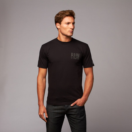 Run Dri Balance Tee // Black (S)