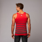 Gradient Basic Tank  // Red (S)