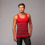 Gradient Basic Tank  // Red (S)