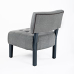 Rowan Chair + Pull Out Shelf (Gray)
