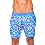 Cabana Swim Short Long // Blue (M)
