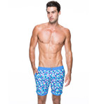 Cabana Swim Short Long // Blue (M)