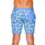 Cabana Swim Short Long // Blue (M)