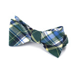 Plaid Bow Tie // Blue + Green