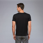 Hugo Boss // Shadow Logo Tee // Black (S)