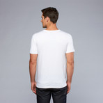 Hugo Boss // Shadow Logo Tee // White (2XL)