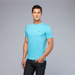 Hugo Boss // Basic Tee // Light Blue (2XL)