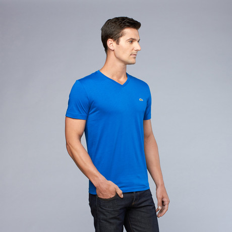 Lacoste // Pima V-Neck // Gitane (S)