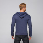 Threads For Thought // Triblend Hoodie // Eclipse (M)