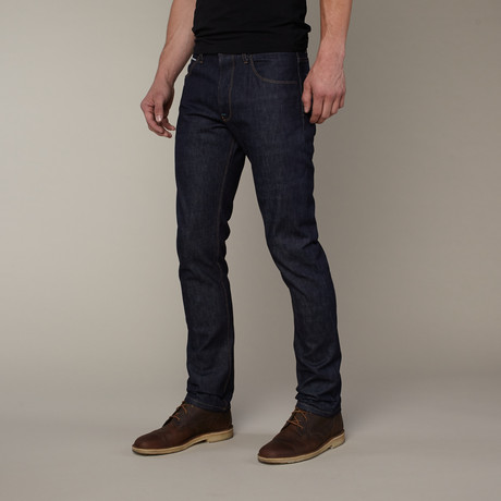 Brawn Guy Slim Fit Jeans // Dark Indigo (30WX32L)