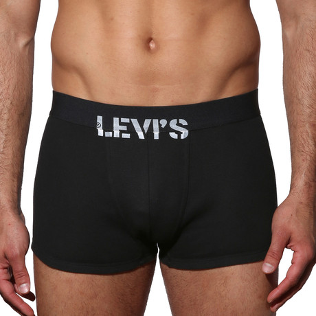 Levi's // 4-Pack 100% Cotton Trunk // Black (L)