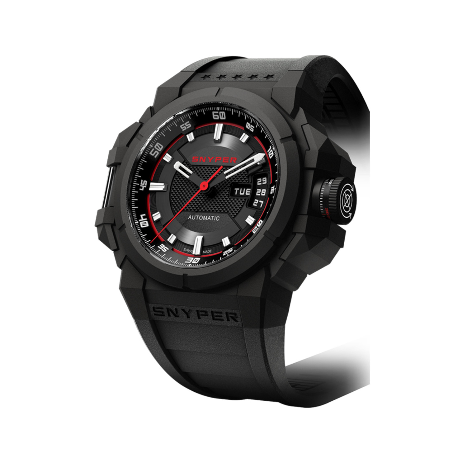 Snyper Two Automatic // Black - Snyper Watches - Touch of Modern