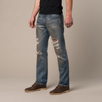 St Guy Straight Fit Jeans // Light Wash (40WX32L)