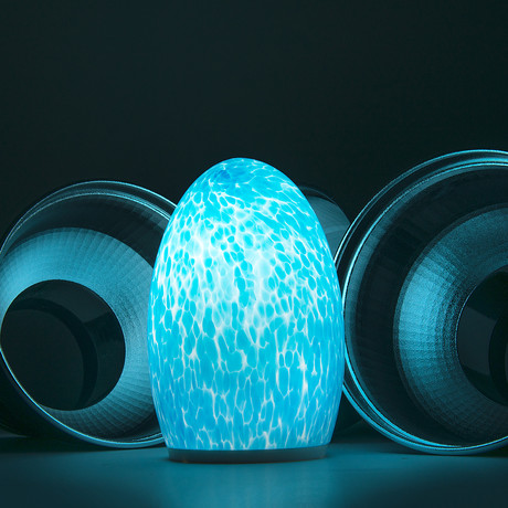 Egg Lamp (Orange)