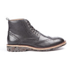 Vintage Foundry Co // Airforce Leather Wingtip Boot // Black (US: 12)