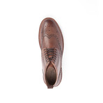 Airforce Leather Wingtip Boot // Brown (US: 8.5)