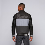 NY Panels Varsity Jacket // Black (S)