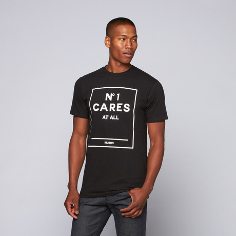 No1 Cares Box Tee // Black (XS)