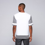 Basic Block Tee // White (L)