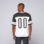 Bad Mesh Sport Tee // Black + White (M)